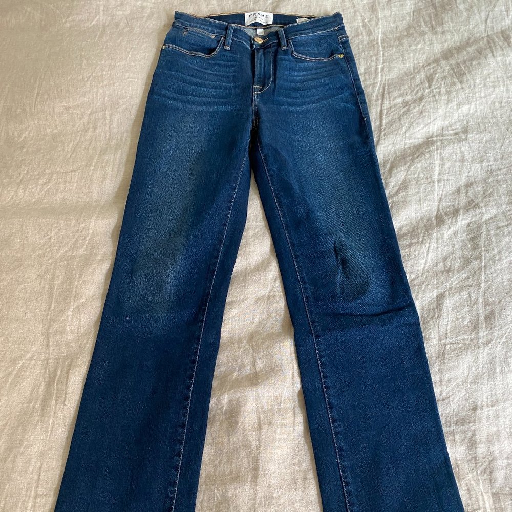 Frame Le High Straight Jeans
